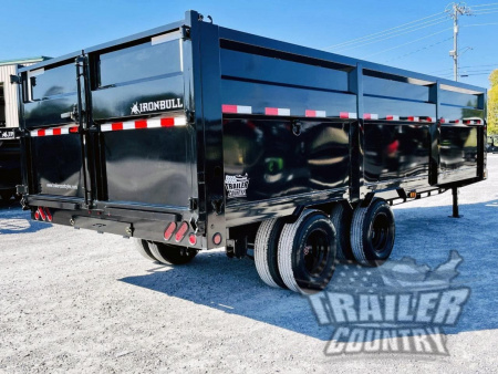 New 2025 NEW 102'' x 20' Dual Tandem 3 Stage Telescopic Gooseneck Dump Trlr w/ 48" High Sides