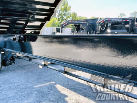 New 2025 NEW 102'' x 20' Dual Tandem 3 Stage Telescopic Gooseneck Dump Trlr w/ 48" High Sides