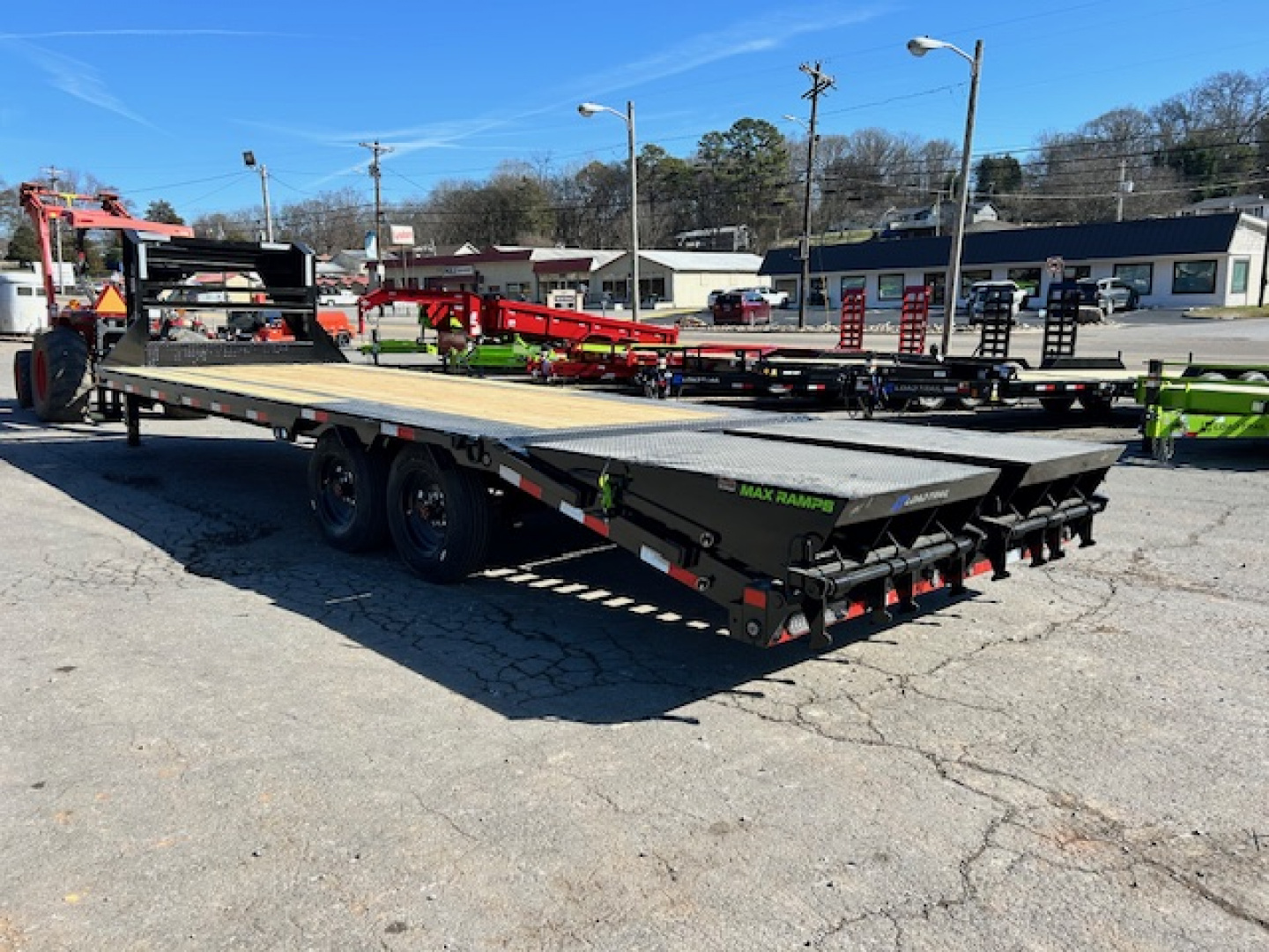 New 2026 Load Trail 102x25 16k w/6" raised neck Equipment Trailer