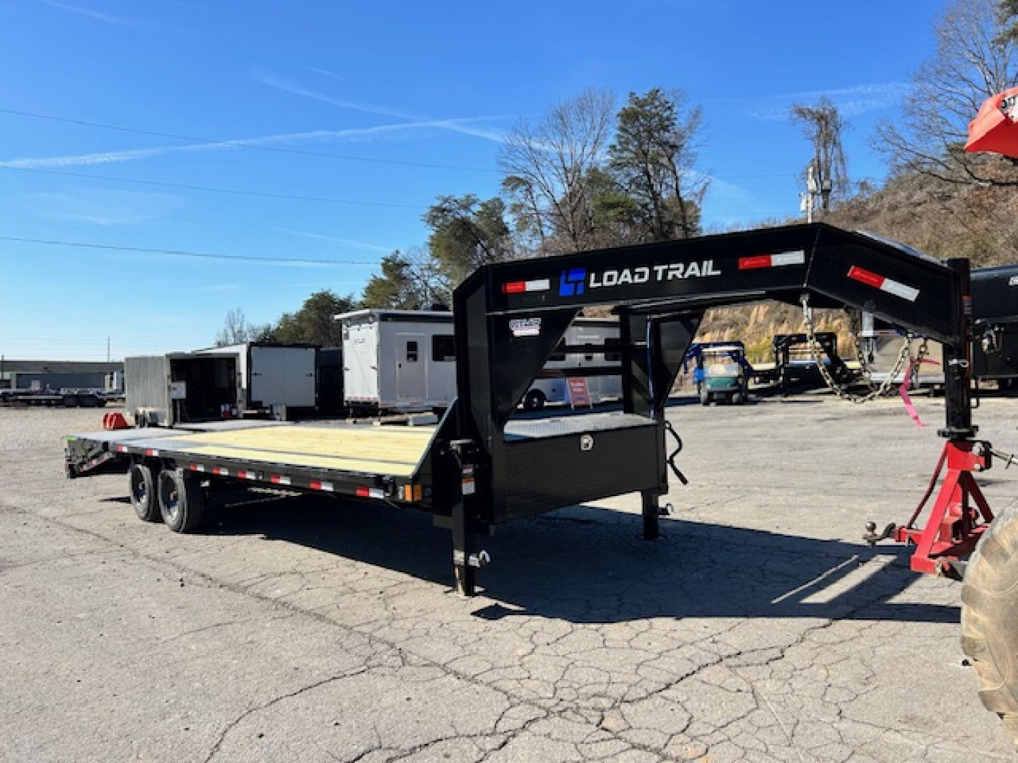 New 2026 Load Trail 102x25 16k w/6" raised neck Equipment Trailer