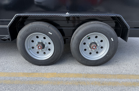 New 2025 Sure-Trac 82x16 HD Low Pro GN 16K 4' Sides Telescopic Dump Trailer