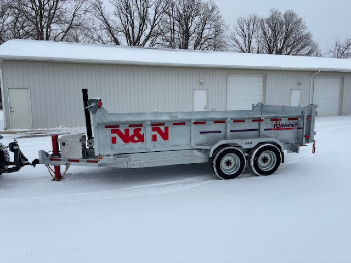 New 2026 N & N 7x16 17K Dump Trailer