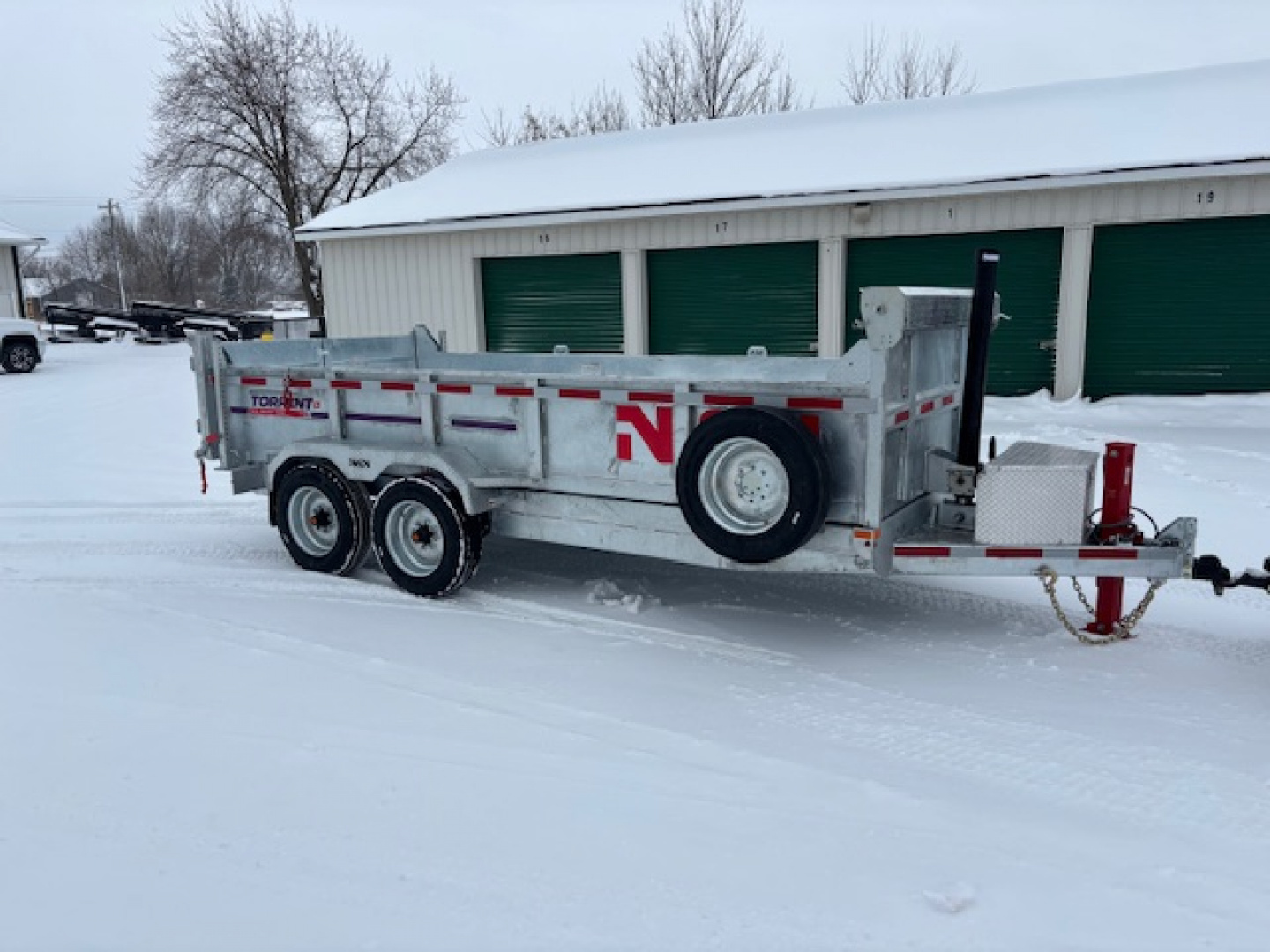 New 2026 N & N 7x16 17K Dump Trailer