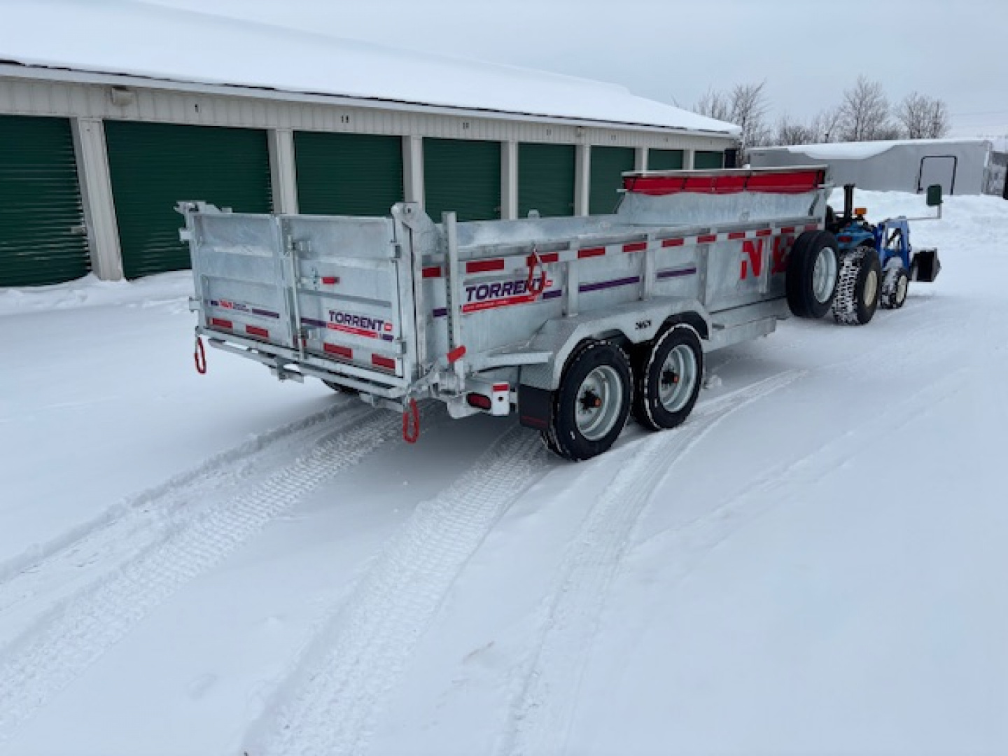 New 2026 N & N 7x16 17K Dump Trailer