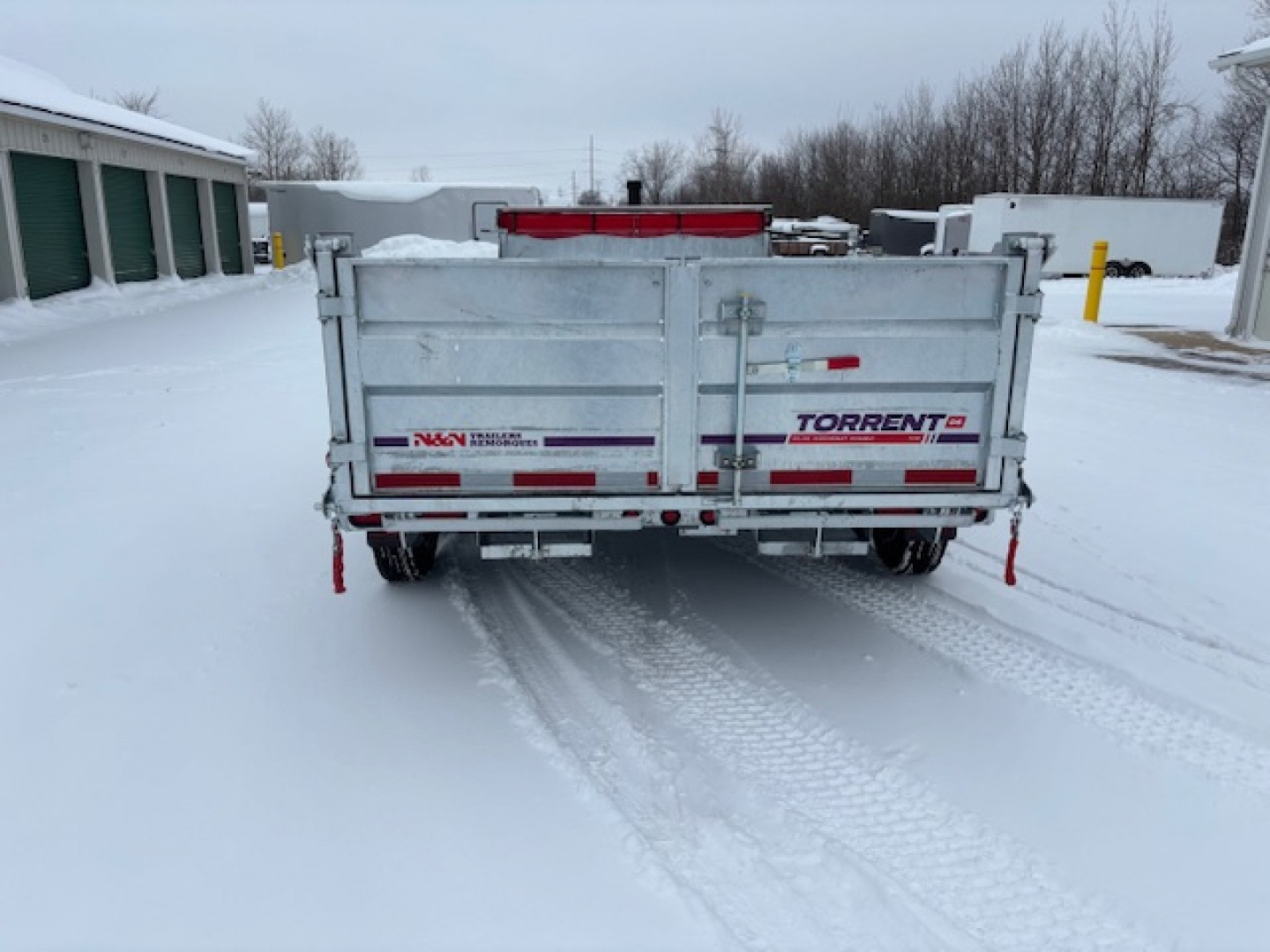 New 2026 N & N 7x16 17K Dump Trailer