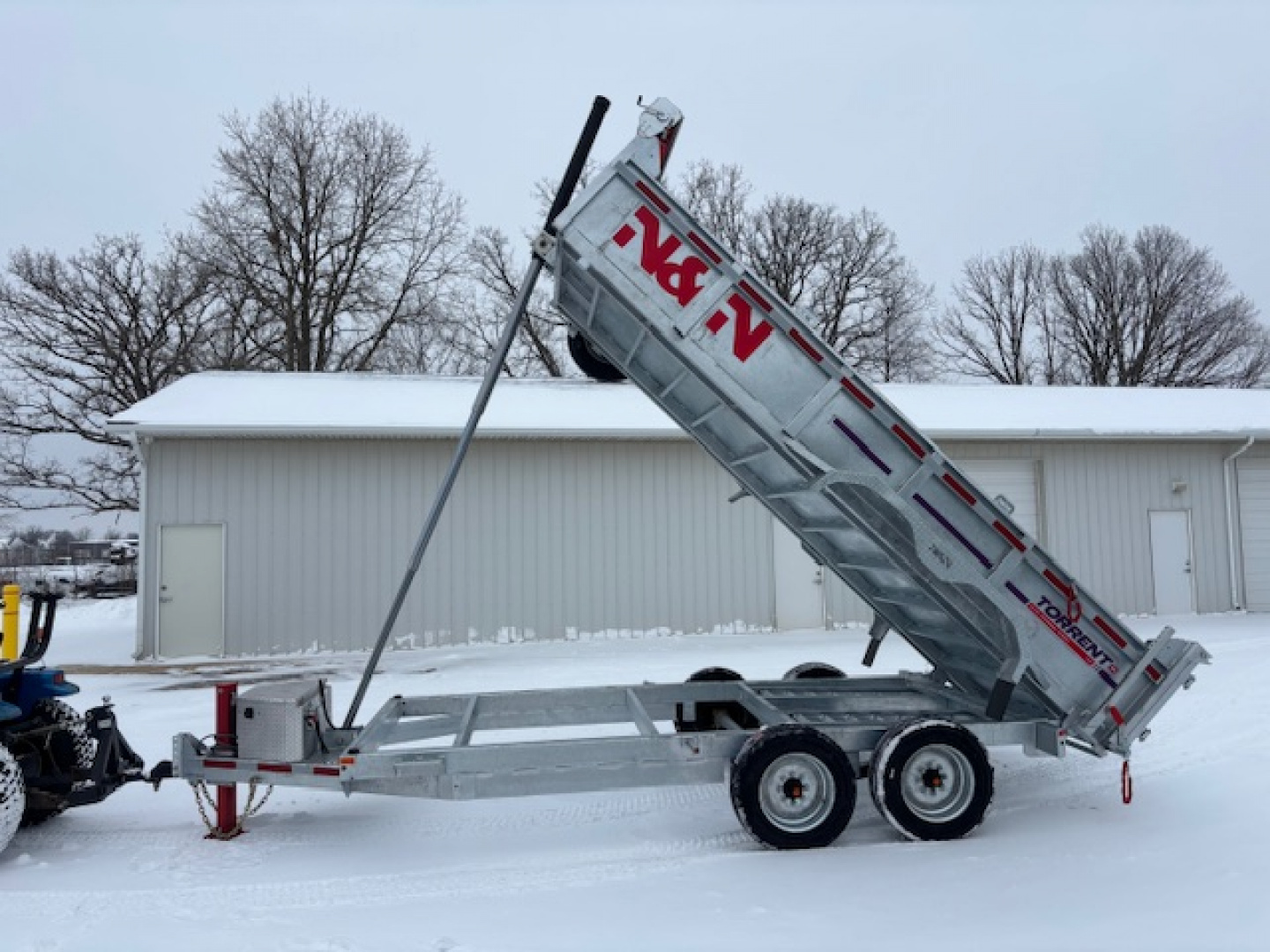 New 2026 N & N 7x16 17K Dump Trailer