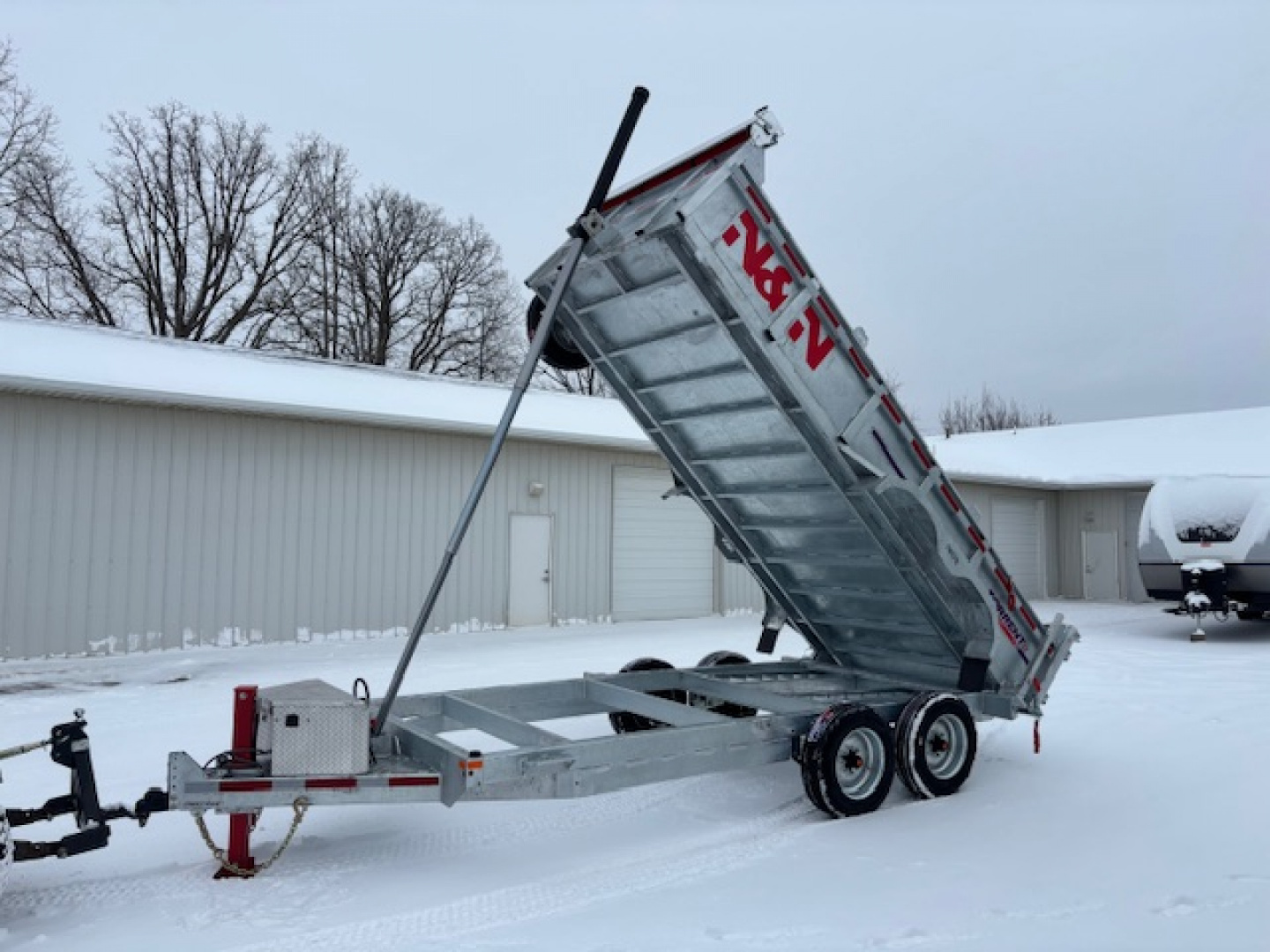 New 2026 N & N 7x16 17K Dump Trailer