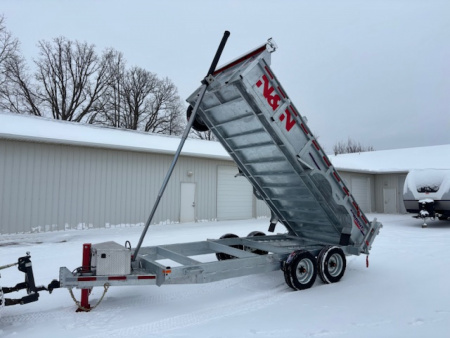 New 2026 N & N 7x16 17K Dump Trailer