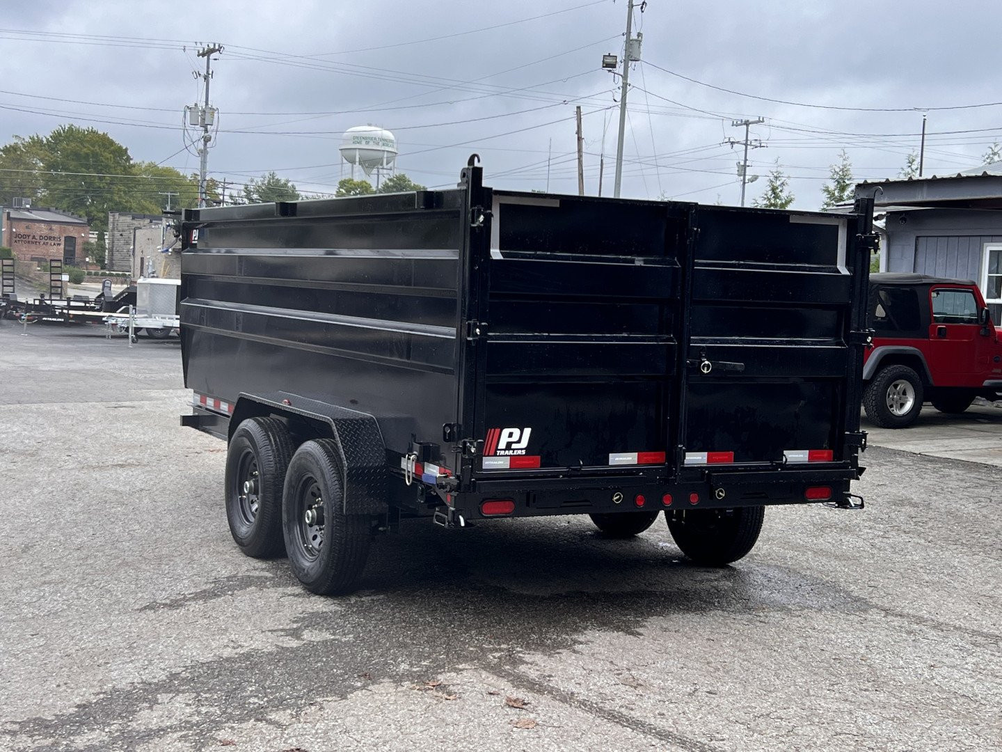 New 2026 PJ Trailers 83" x 14' (D7) Quest Series 14K - 4' Sides Dump Trailer