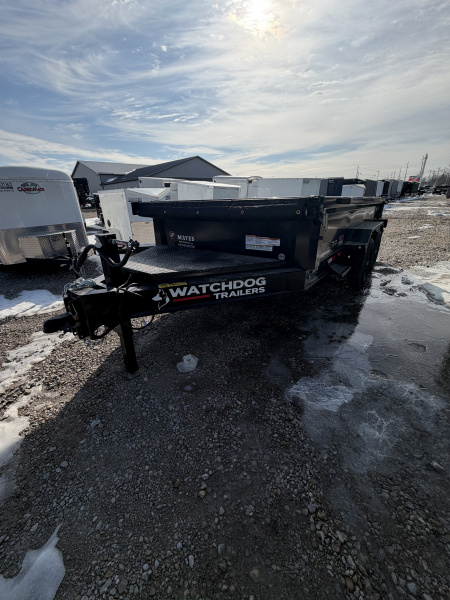 New 2026 Watchdog Trailers PD-14TA7 Dump Trailer TELESCOPIC 83X14 TA (GVW:14000) BLACK