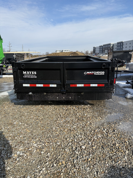 New 2026 Watchdog Trailers PD-14TA7 Dump Trailer TELESCOPIC 83X14 TA (GVW:14000) BLACK
