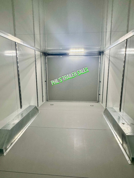 New 2026 Cell-Tech Trailers NEW 85X20 V-NOSE ENCLOSED TRAILER CARGO HEAVY DUTY CAR HAULER TRAILER 5200LB AXLES Cargo / Enclosed Trailer