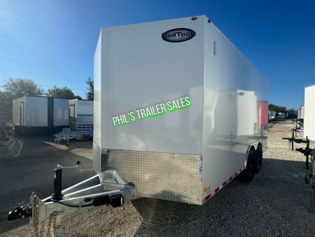 New 2026 Cell-Tech Trailers NEW 85X20 V-NOSE ENCLOSED TRAILER CARGO HEAVY DUTY CAR HAULER TRAILER 5200LB AXLES Cargo / Enclosed Trailer
