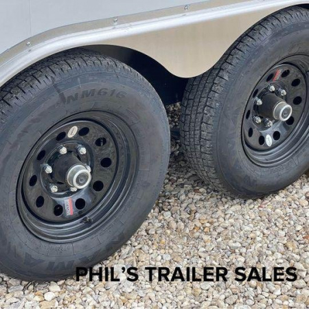 New 2026 Cell-Tech Trailers NEW 85X20 V-NOSE ENCLOSED TRAILER CARGO HEAVY DUTY CAR HAULER TRAILER 5200LB AXLES Cargo / Enclosed Trailer