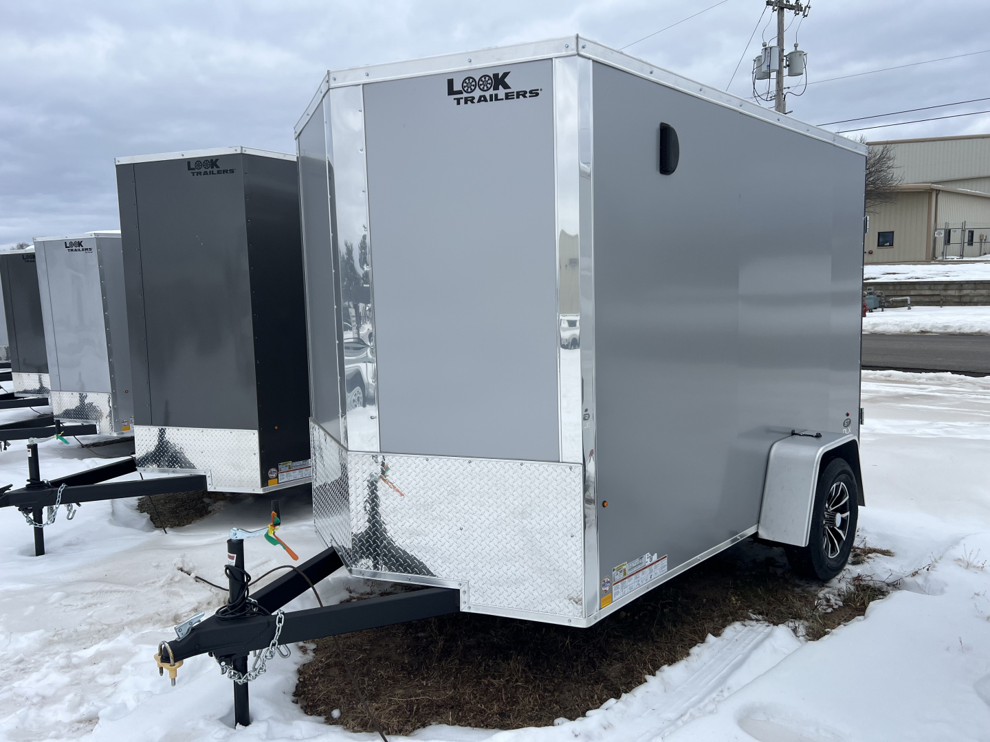New 2026 Look Trailers 6X10 3K ST-DLX BARN DOOR Cargo / Enclosed Trailer