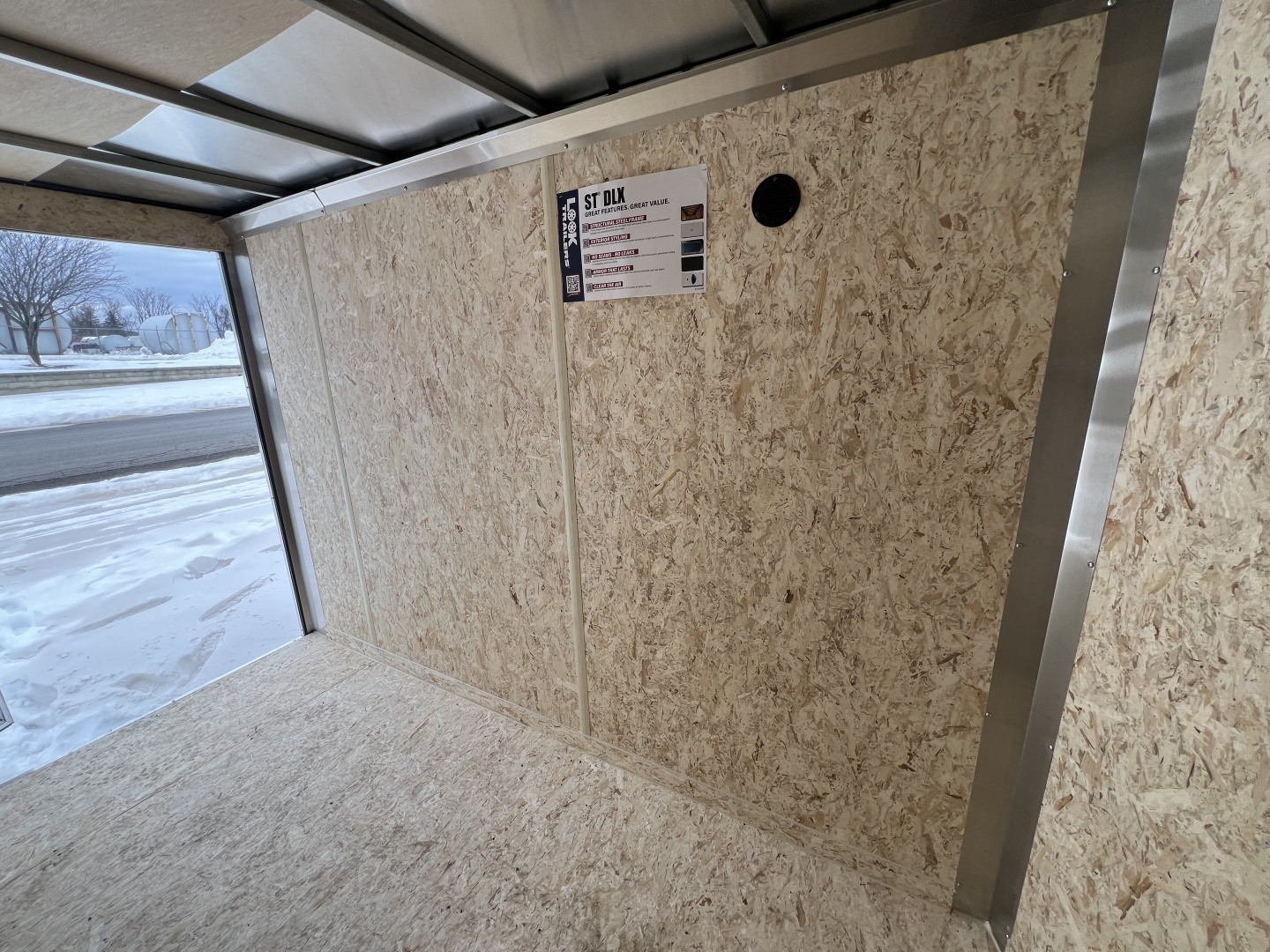 New 2026 Look Trailers 6X10 3K ST-DLX BARN DOOR Cargo / Enclosed Trailer