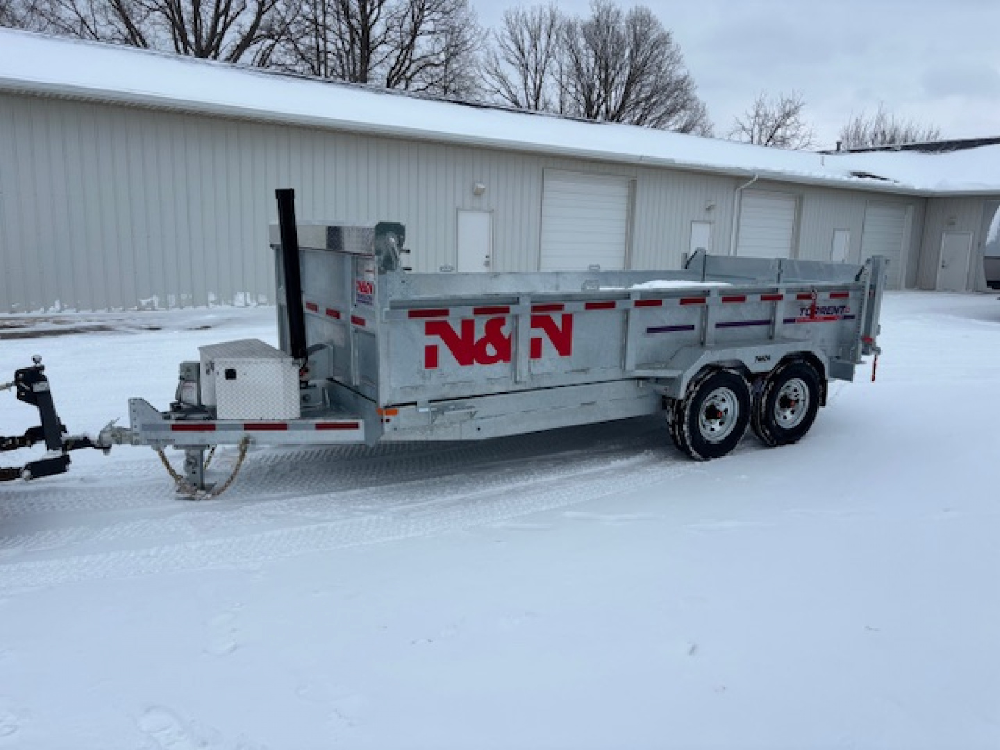 New 2026 N & N 7x16 15K Dump Trailer