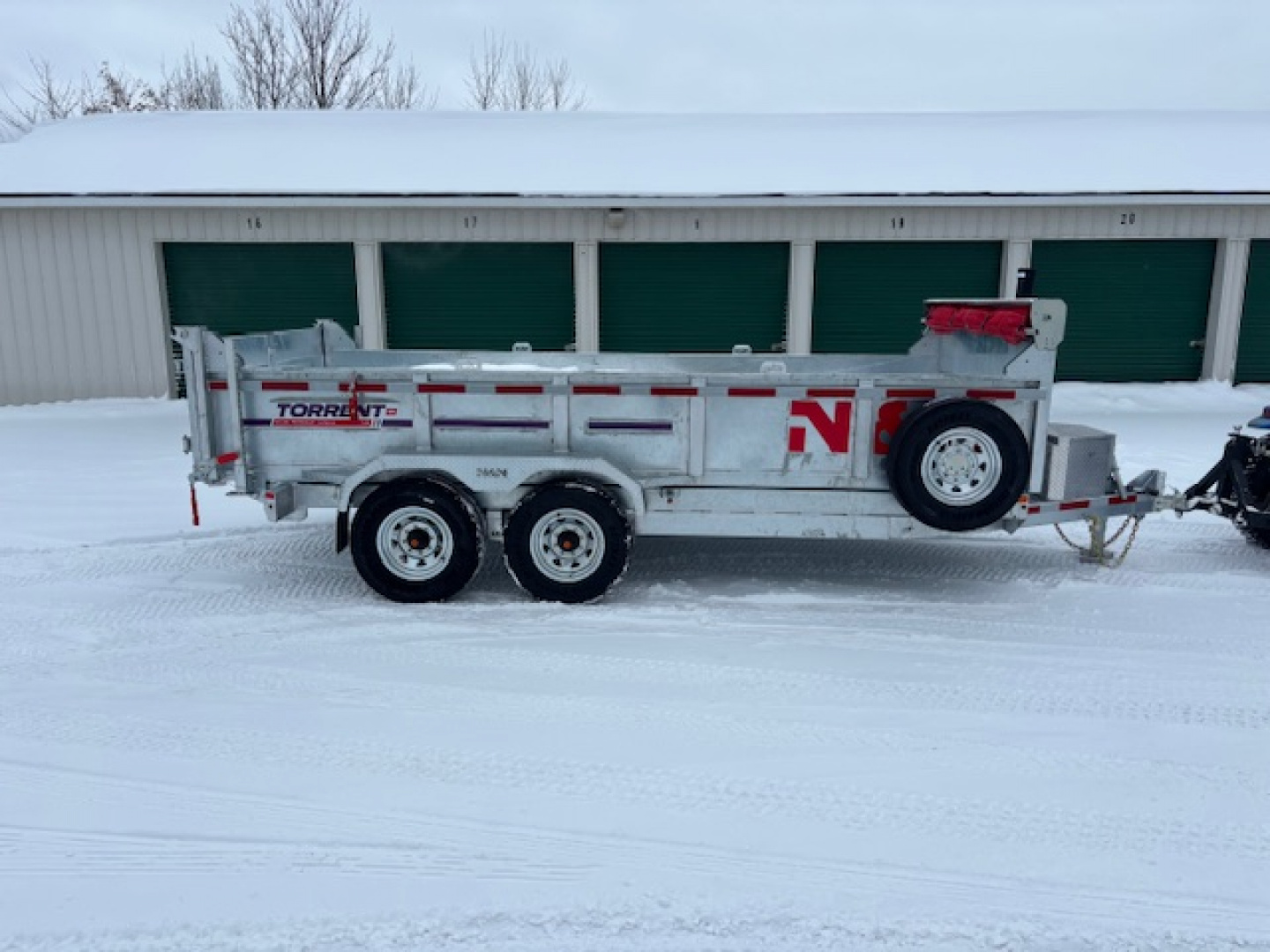 New 2026 N & N 7x16 15K Dump Trailer