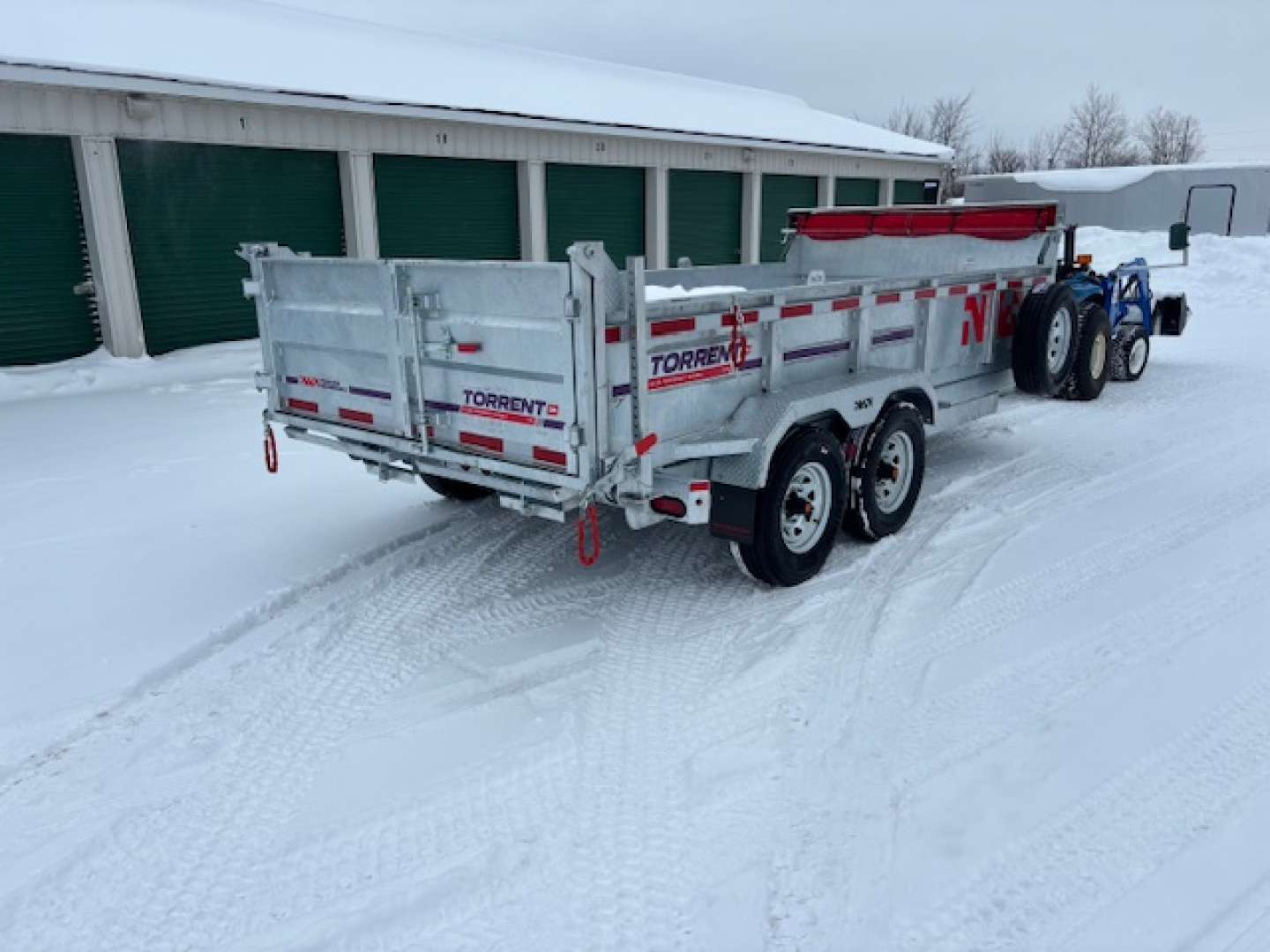New 2026 N & N 7x16 15K Dump Trailer