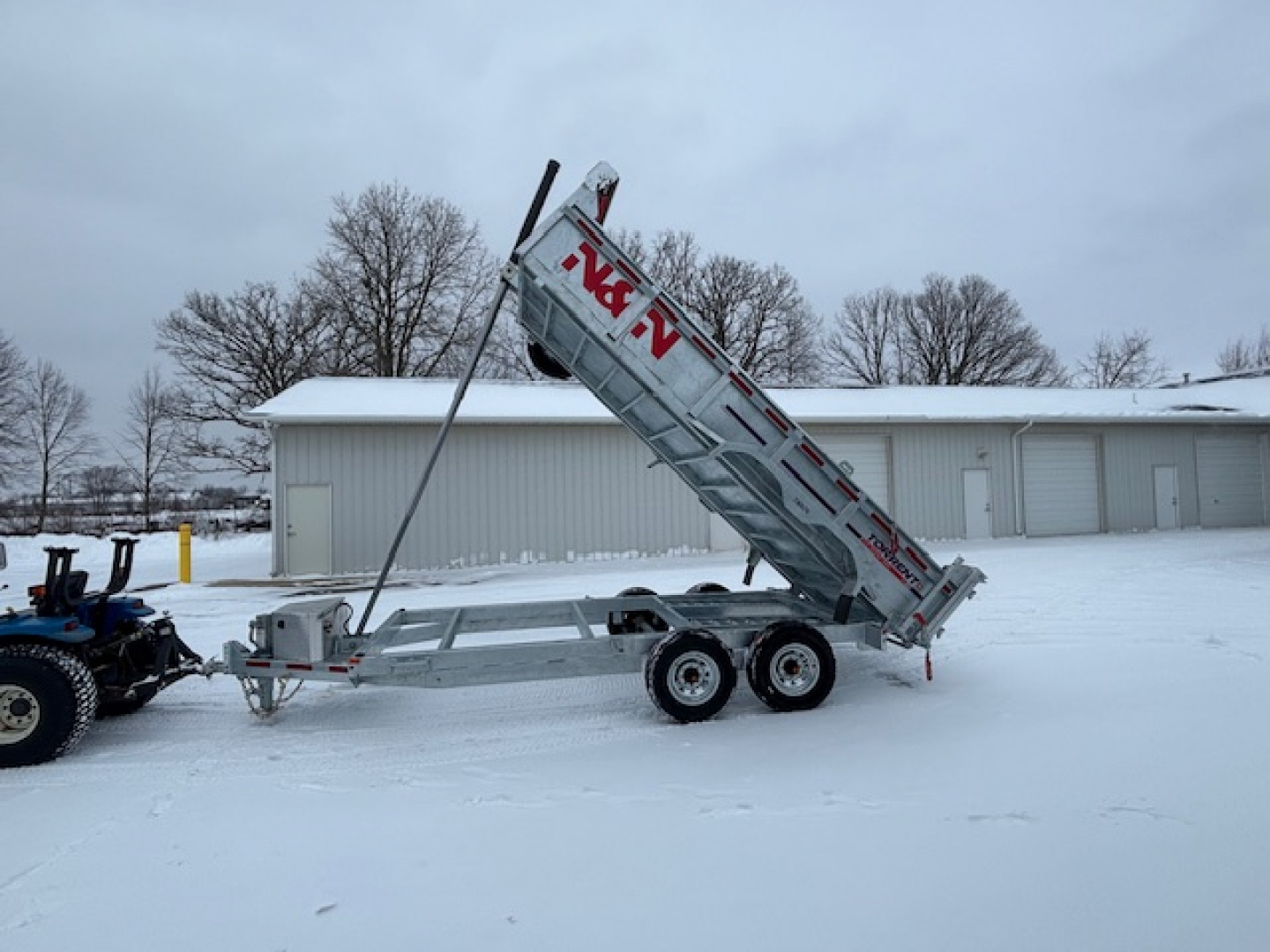 New 2026 N & N 7x16 15K Dump Trailer