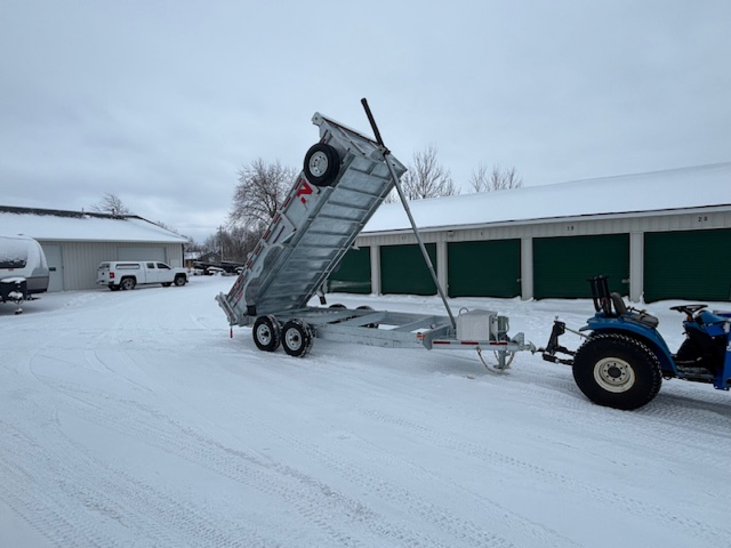 New 2026 N & N 7x16 15K Dump Trailer