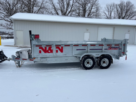 New 2026 N & N 7x16 15K Dump Trailer