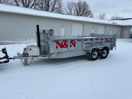 New 2026 N & N 7x16 15K Dump Trailer