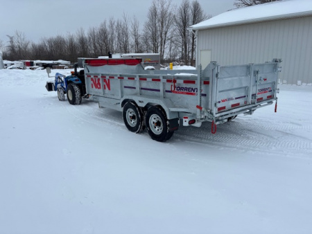New 2026 N & N 7x16 15K Dump Trailer