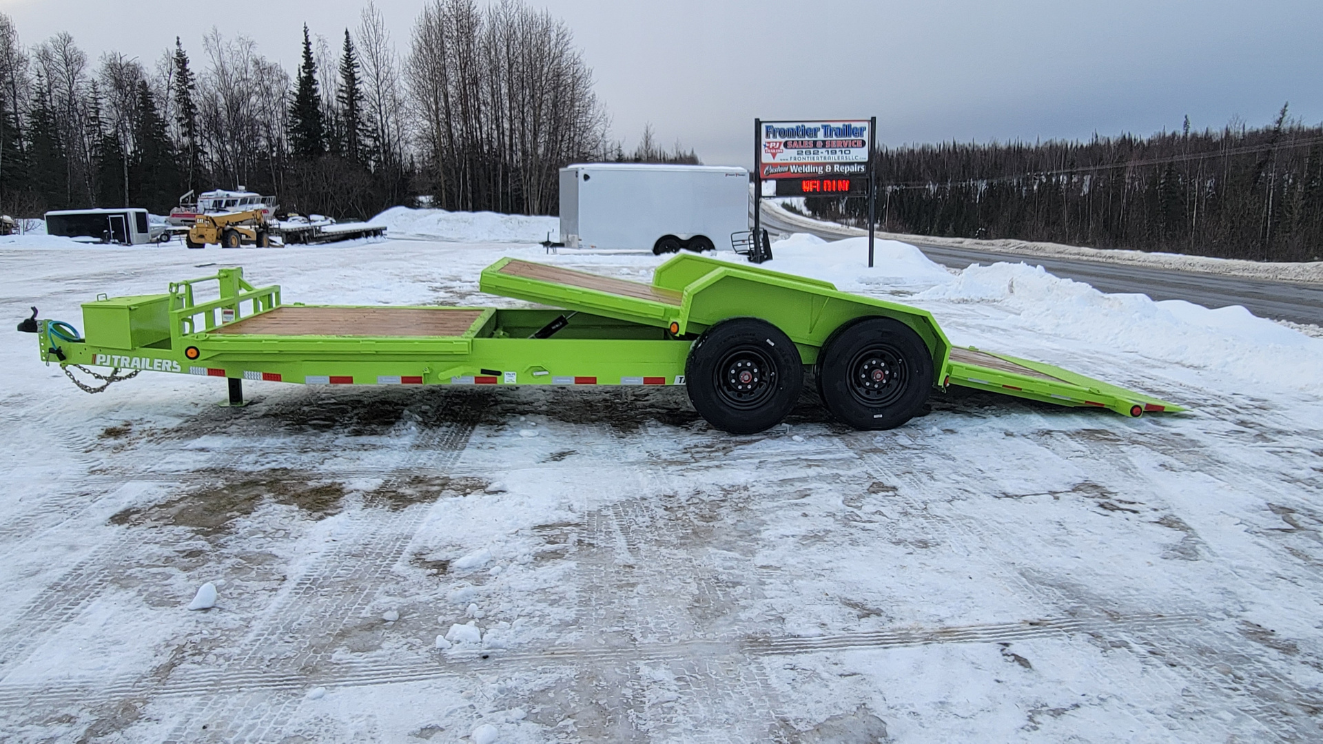 New 2026 PJ Trailers TJ HD Tilt Trailer