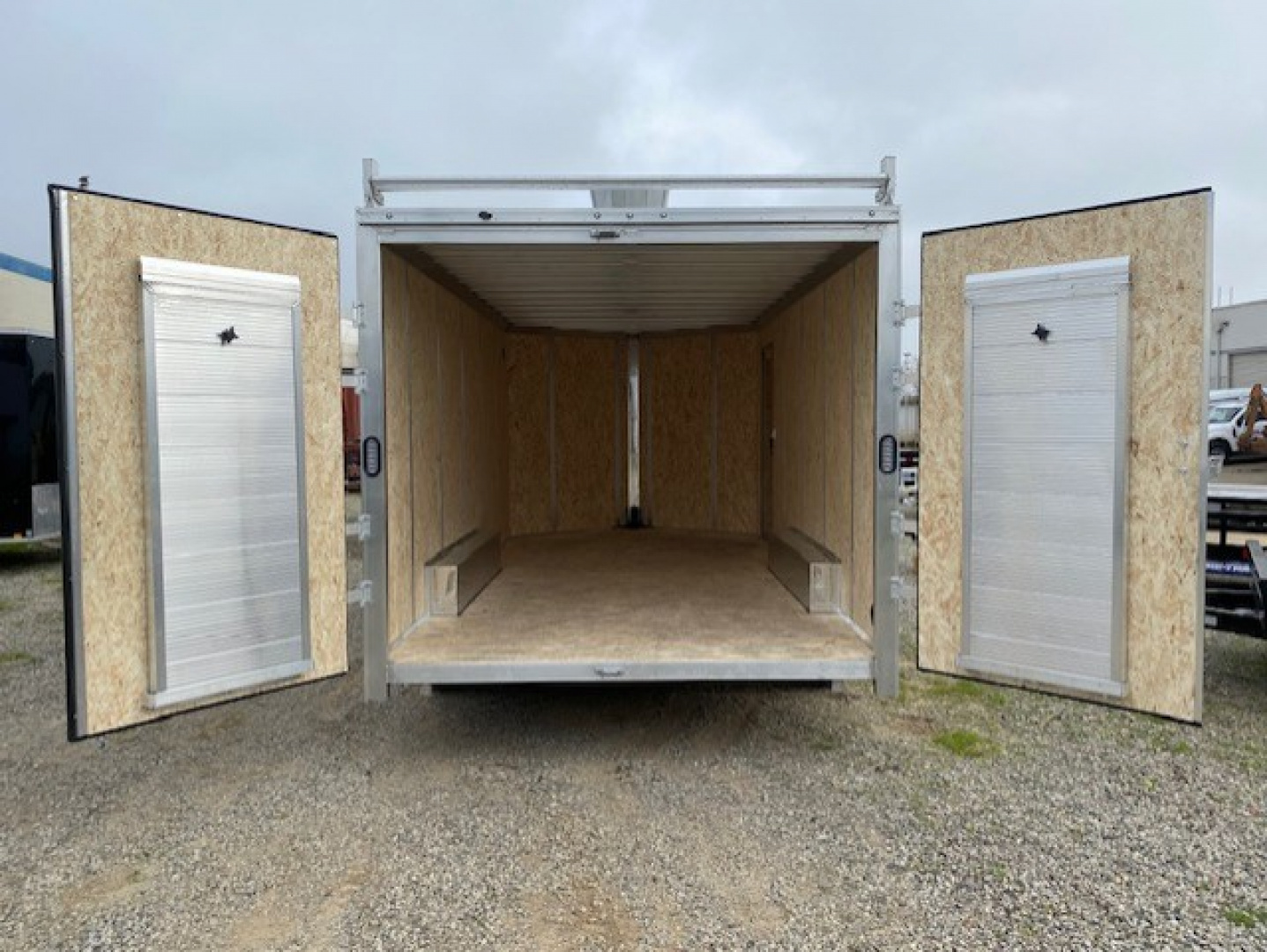 New 8.5x16 Tandem Axle 10K Enclosed Ultimate Contractor Pkg