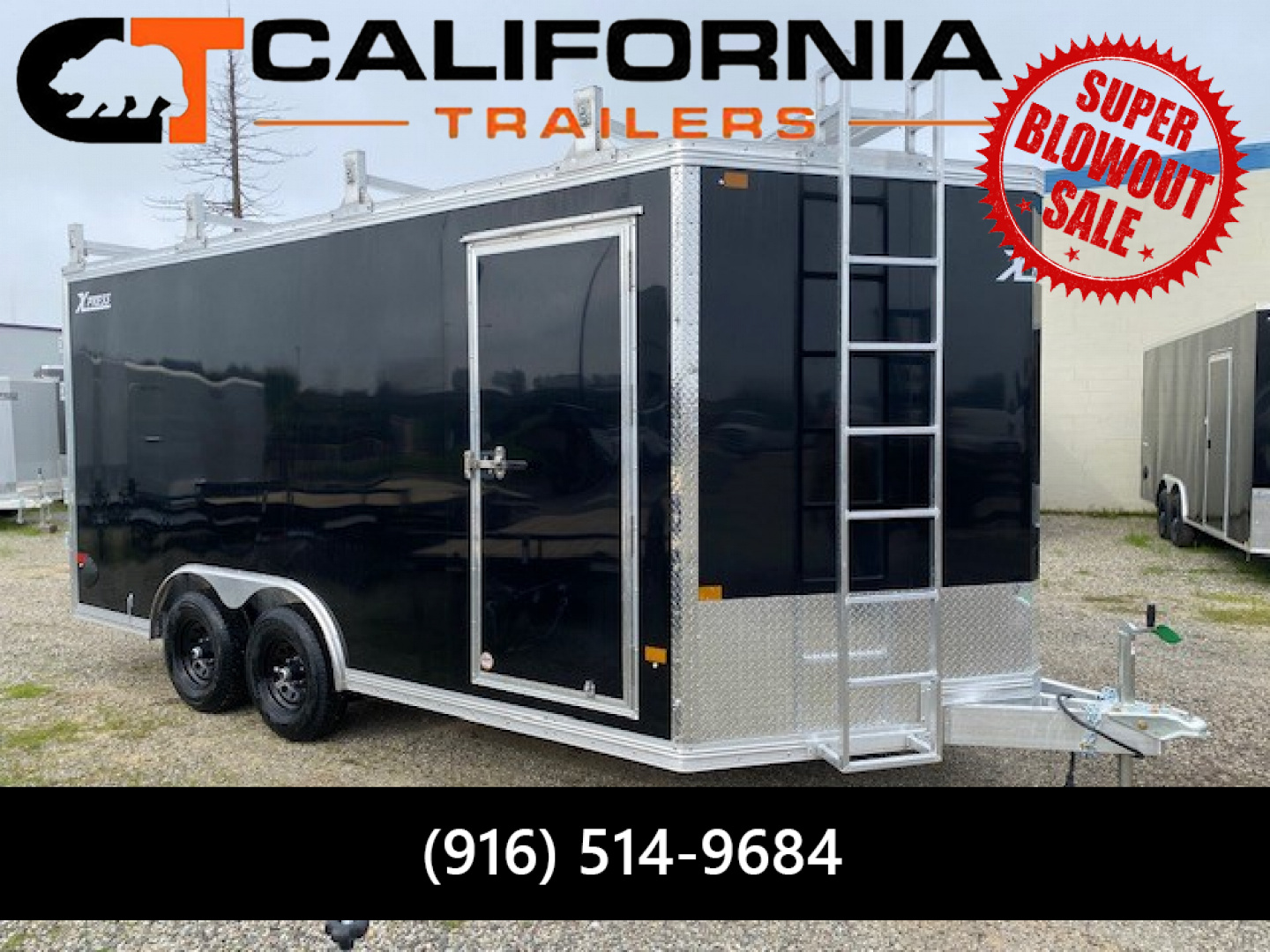 New 8.5x16 Tandem Axle 10K Enclosed Ultimate Contractor Pkg