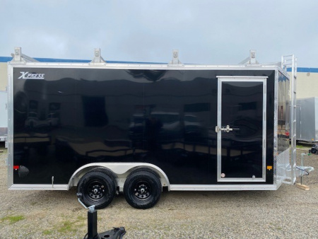 New 8.5x16 Tandem Axle 10K Enclosed Ultimate Contractor Pkg