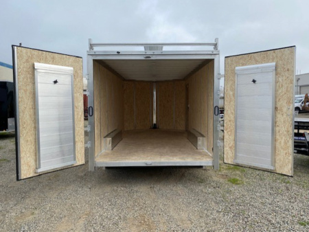 New 8.5x16 Tandem Axle 10K Enclosed Ultimate Contractor Pkg