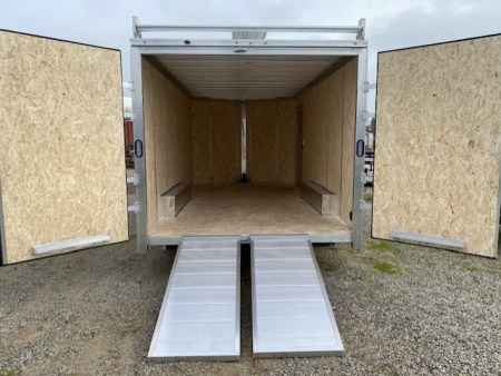 New 8.5x16 Tandem Axle 10K Enclosed Ultimate Contractor Pkg