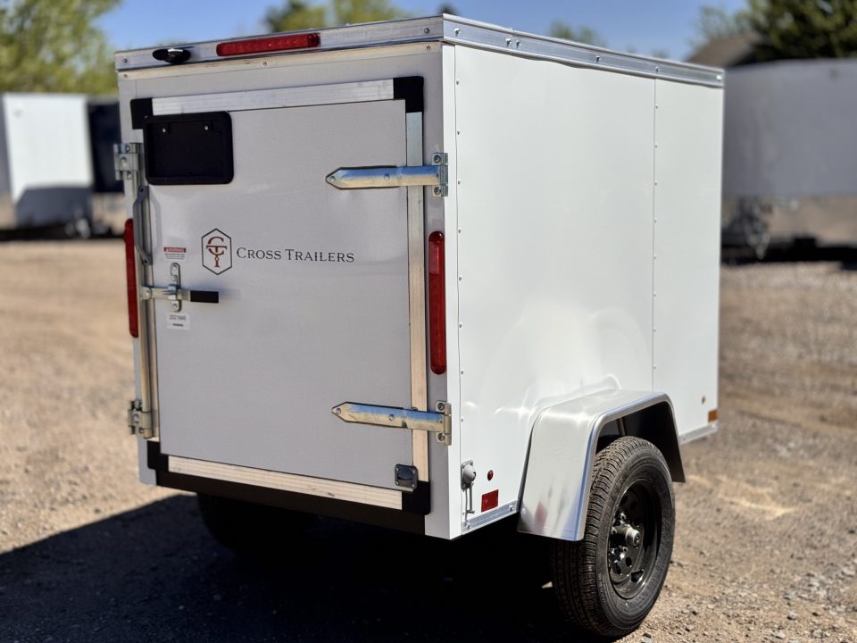 New 2026 Cross Trailers 4-6-1V Enclosed Barn Door 2K GVWR