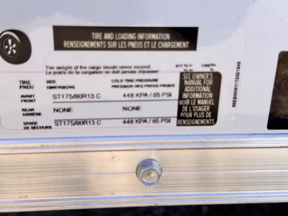 New 2026 Cross Trailers 4-6-1V Enclosed Barn Door 2K GVWR