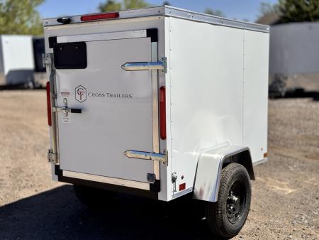 New 2026 Cross Trailers 4-6-1V Enclosed Barn Door 2K GVWR