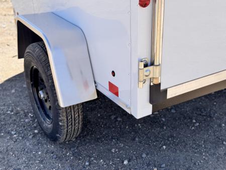 New 2026 Cross Trailers 4-6-1V Enclosed Barn Door 2K GVWR