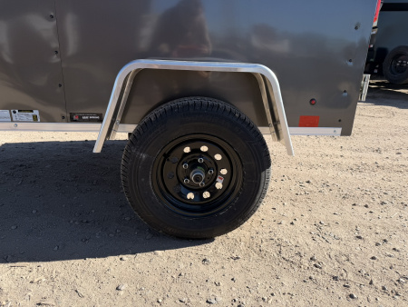 New 2026 Cross Trailers 4-6-1V Enclosed Barn Door