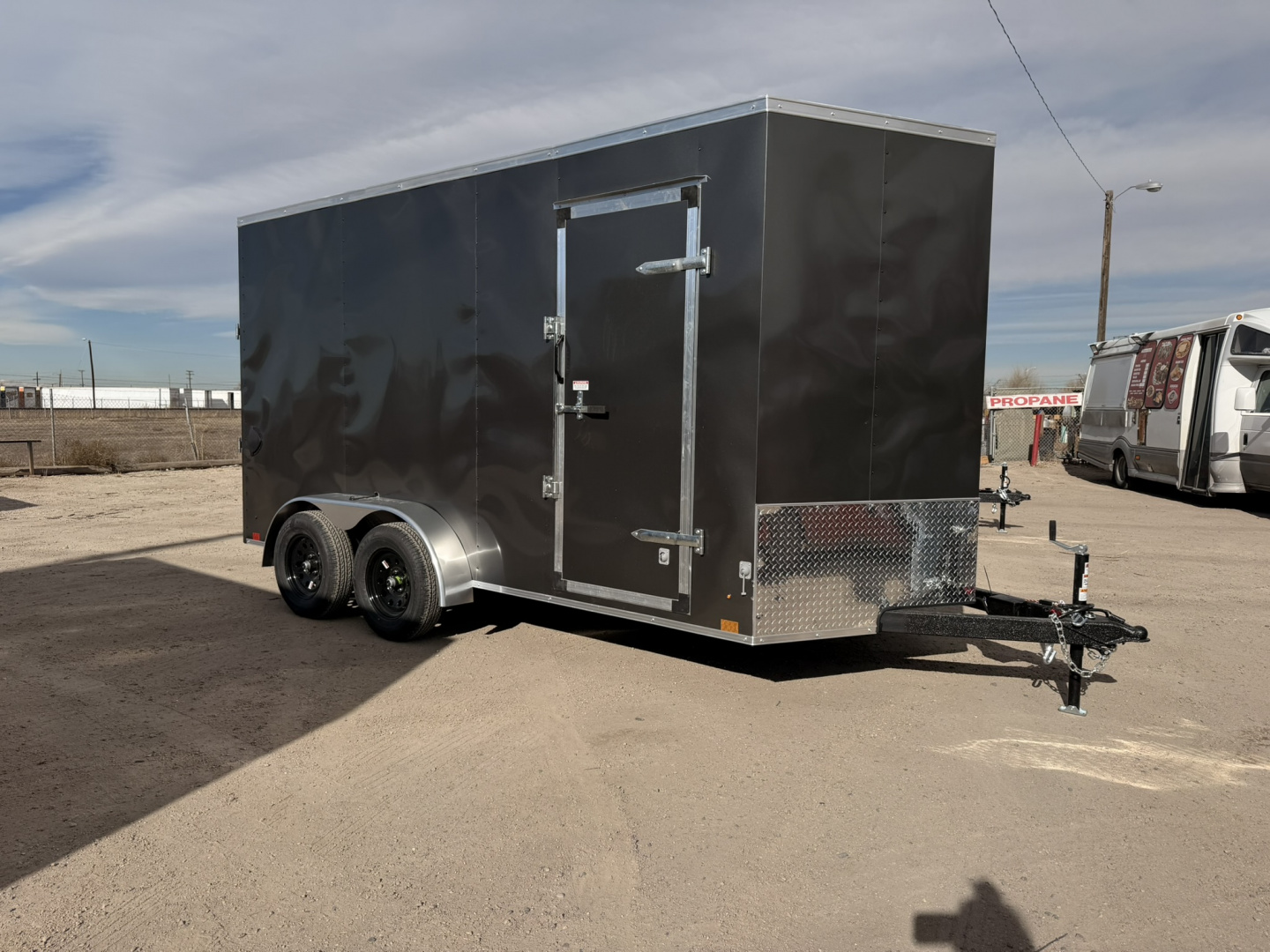 New 2026 Cross Trailers 7-14-1.5V Enclosed