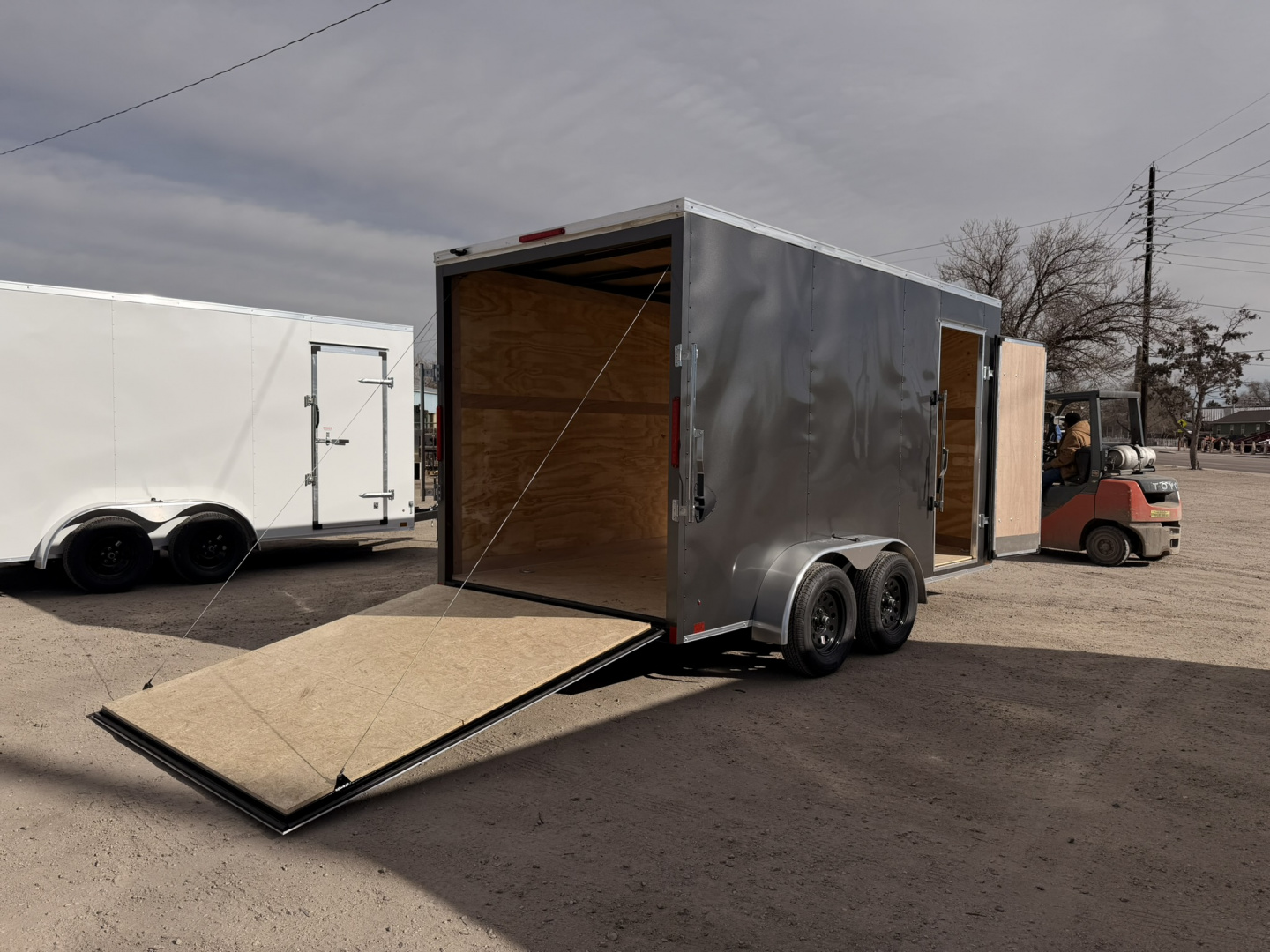 New 2026 Cross Trailers 7-14-1.5V Enclosed