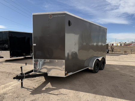 New 2026 Cross Trailers 7-14-1.5V Enclosed