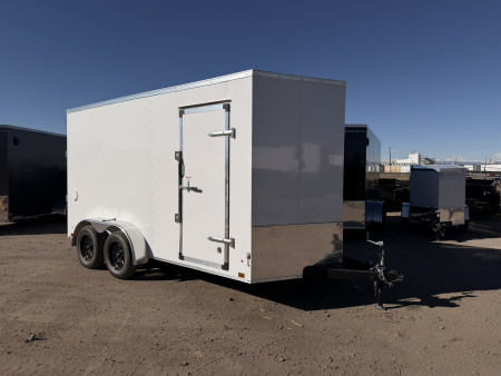New 2026 Cross Trailers 7-14-1.5V Enclosed