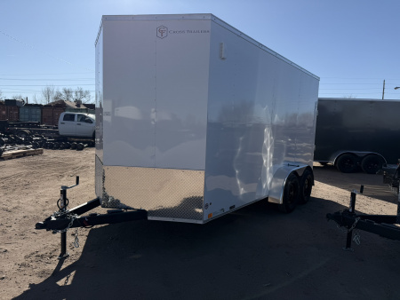 New 2026 Cross Trailers 7-14-1.5V Enclosed