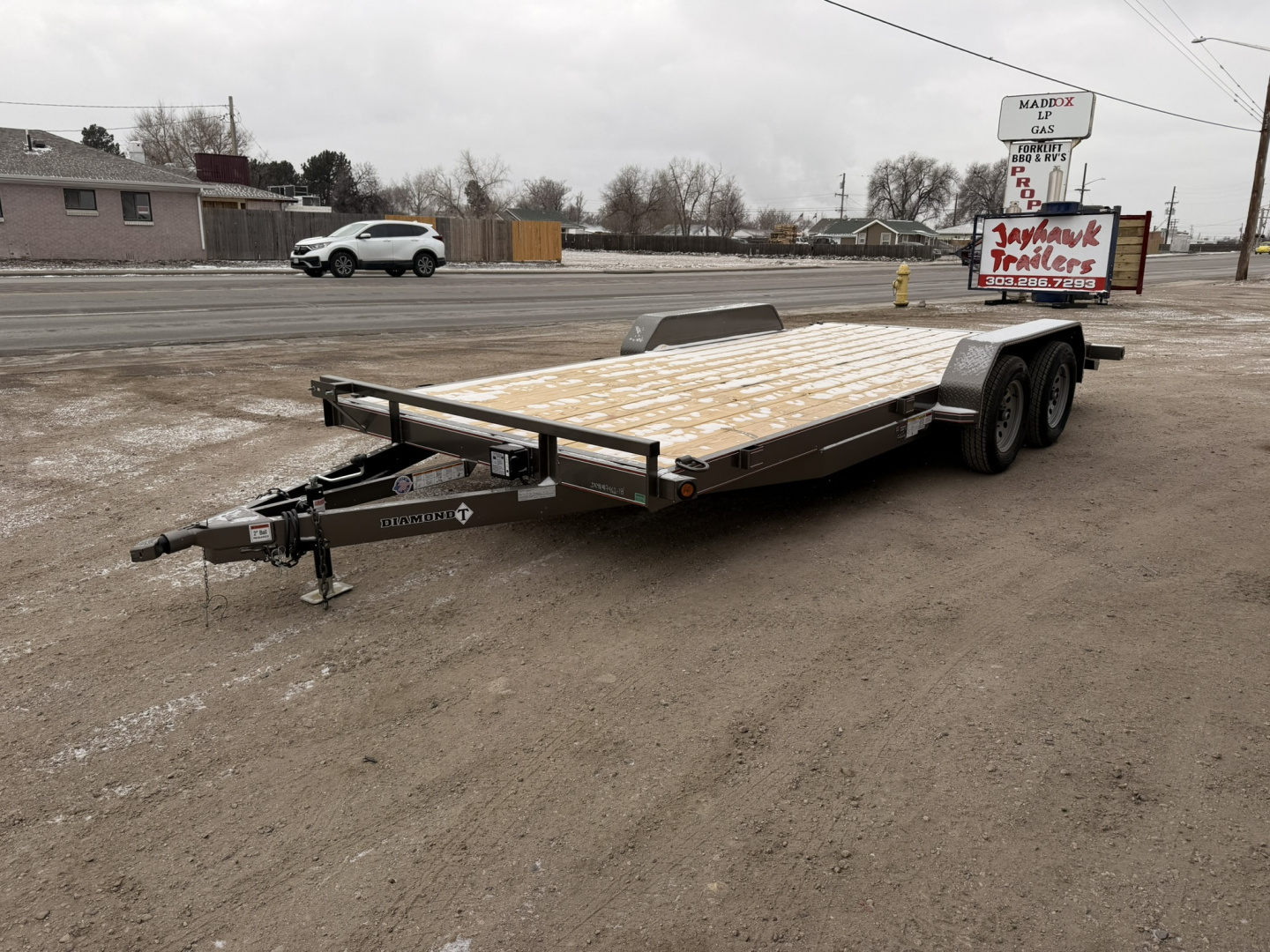 New 2026 Diamond T 7-18 Car Hauler 7K GVWR