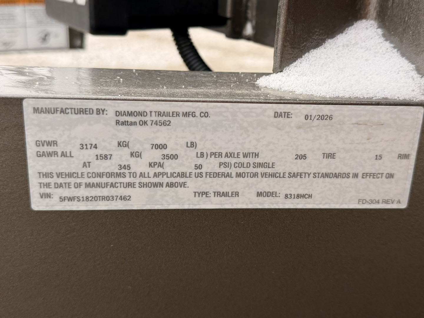 New 2026 Diamond T 7-18 Car Hauler 7K GVWR