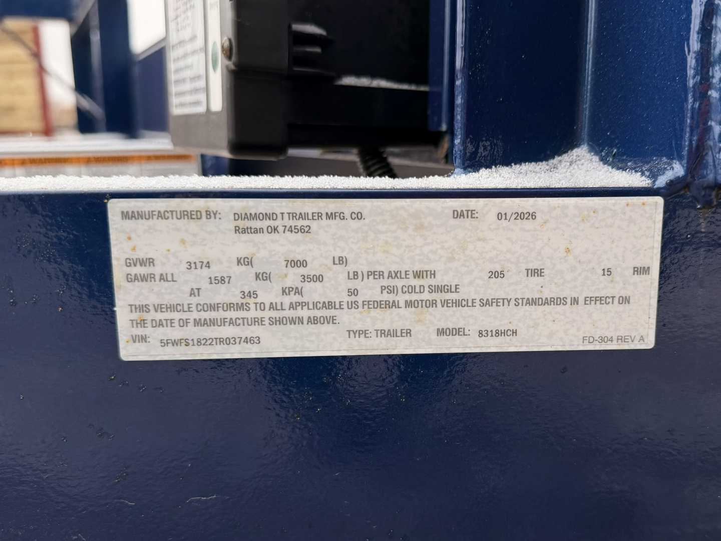 New 2026 Diamond T 7-18 Car Hauler 7K GVWR