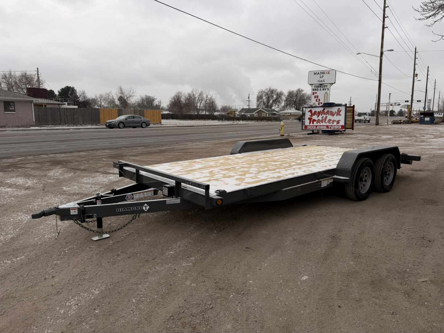 New 2026 Diamond T 7-18 Car Hauler 7K GVWR