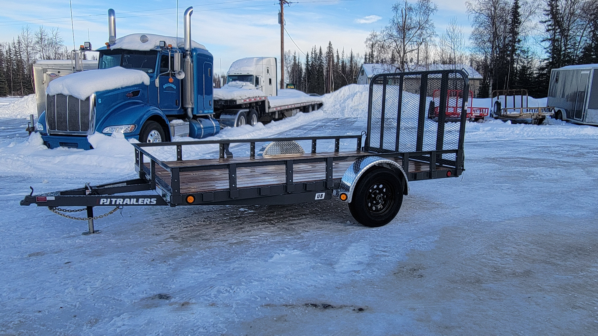 New 2026 PJ Trailers U8 Utility Trailer