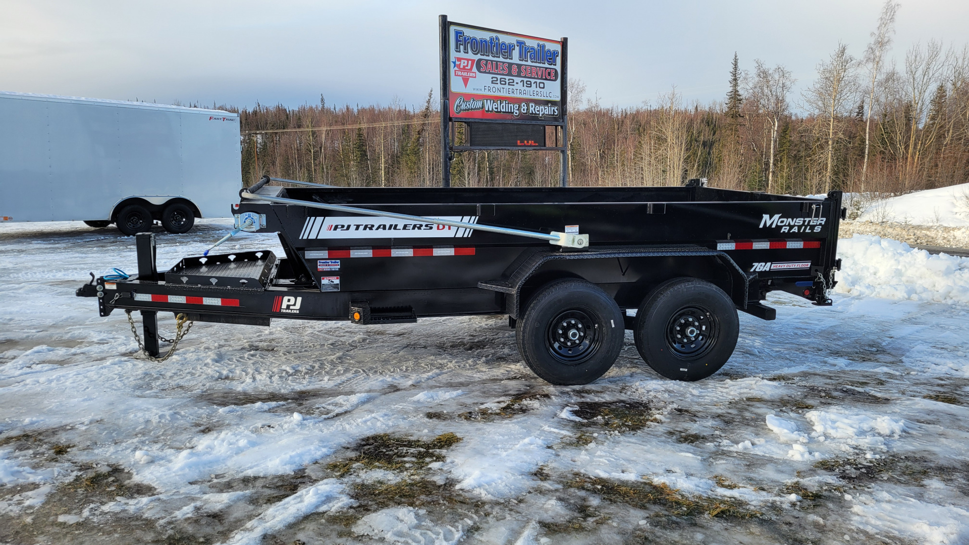 New 2026 PJ Trailers DT1 Telescopic Dump Trailer